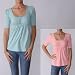 Illusion Juniors Tie-back Babydoll Half Sleeve Top