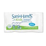 Sani-Hands Wet Wipes for Kids, Cloth, 5-3 8 x 8, White, 1000 box