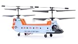 remote control chinook 2.4Ghz Esky Tandem Rotor 4CH RC Chinook Helicopter Orange