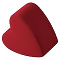 Heart Ottoman - Red