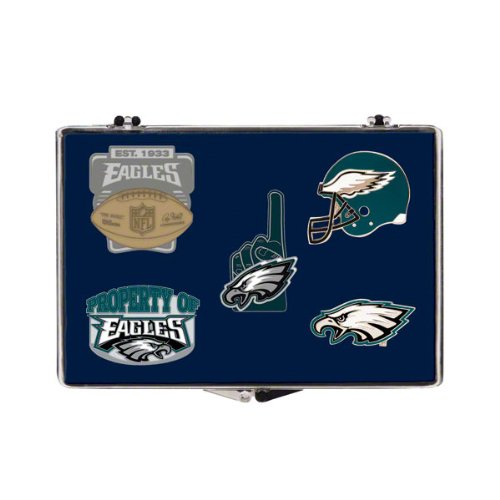 NFL Philadelphia Eagles 5-Pin Collector Set