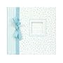 CR Gibson Bound Photo Journal Album with Space for Journaling and CD Storage Pocket, Thank Heaven for Little Boys Baby Album,