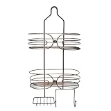Aquatico Ariel-Style 2 Tier Shower Caddy, Antique Copper by 