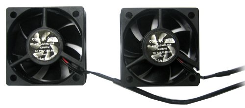 Coolerguys Dual 50mm x 20mm USB fans
