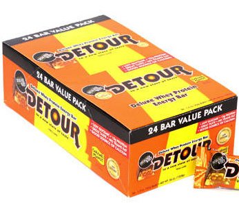 Detour Caramel Peanut Protein Bars, 24 Pack by Caramels