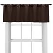Fieldcrest Matelasse Window Valance - Chocolate (54x17")