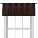 Fieldcrest® Matlasse Window Valance - Chocolate (54x17)