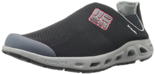 Columbia Men's Drainslip II Water Shoe,Black/Intense Red,11 M US On Sale