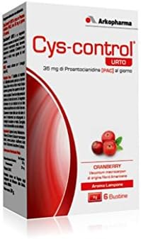 Arkopharma Cys Control Shock Food Supplement 6 Sachets