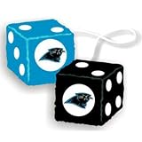Carolina Panthers Fuzzy Dice