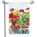 Red Geraniums Banner