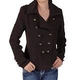 Ci Sono by Journee Juniors Military-inspired Double-breasted Coat