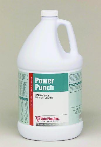 VETS PLUS INC D 20-602 POWER PUNCH DRENCH 1 GALLON