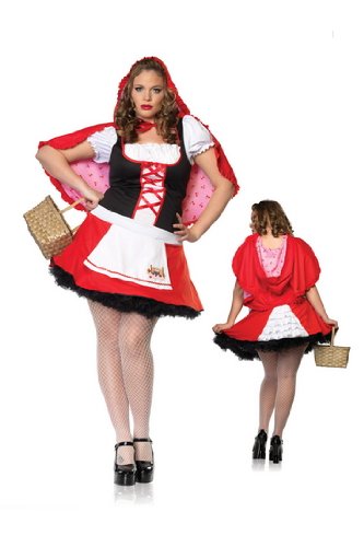 Little Red Riding Hood Fairy Tale Dress Sexy Adult Halloween Costume Skimpy Naughty Fairytale Outfit Leg Avenue by Fenvy