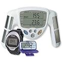 Omron Healthy Living Kit: Digital Pedometer, Body Fat Monitor, and Heart Rate Monitor - A $159 Value!