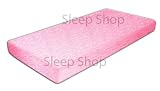 SilverRest Sleep Shop Visco 4 Kids Memory Foam Mattress, Twin, Pink Zebra