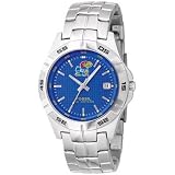 NCAA Kansas Jayhawks Men's Round Dial Watch