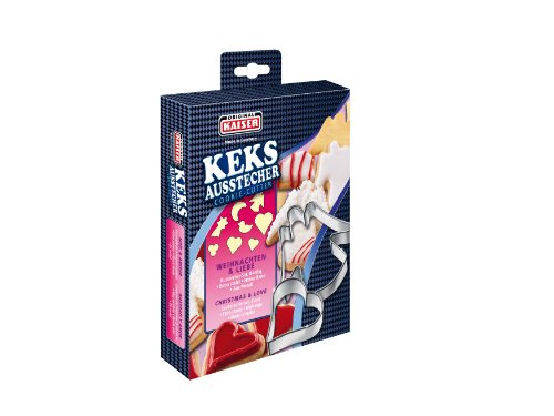 Kaiser 613512 Ausstechformen-Set Weihnachten mit Liebe im Preisvergleich 