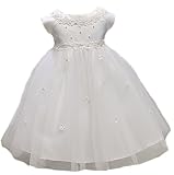 White Princess Tulle Dress Sz 6M Sm (Kid B800)