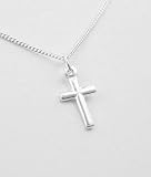 013. Tiny Sterling Silver Cross Pendant