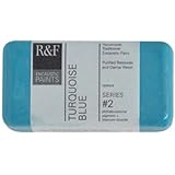 R&F Encaustic 40ml Paint, Turquoise Blue