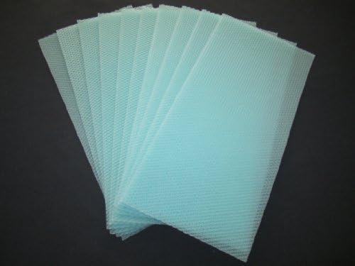 20 Full Size 100% Beeswax Candle Sheets - 16 1/2" X 8" in AQUA