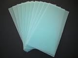 41xgsrJTeUL. SL160  Make Your Own Candle Kit   100% Beeswax Candles   Do It Yourself! 10 Full Size Sheets (Approx. 8 X 16 1/2) in AQUA   Wick and Instructions Included!