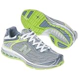 New Balance Womens WR8509 Running Shoe,White/Green,9 B