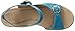 Dansko Women's Joanie Capri Blue Wedge Sandal