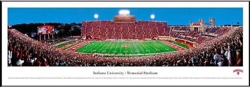 Indiana Hoosiers - Memorial Stadium - Framed Poster Print