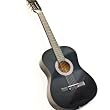 38 BLACK Acoustic Guitar Starter Package (Guitar, Gig Bag, Strap, Pick, eBook)