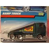 Mattel Hot Wheels 1998 1:64 Scale Green Ramp Truck Die Cast Car Collector #774 by Mattel