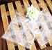 ONOR-Tech 100 PCS Lovely Cute Bowknot OPP Self Adhesive Cookie Bakery Candy Biscuit Roasting Treat Gift DIY Plastic Bag (Snowflake + Bowknot Design)