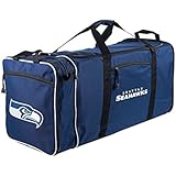 NFL Seattle Seahawks Duffle Bag, One Size, Navy