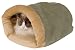 Thermo-Crinkle Sack KH-3393 Heated Sleeping Bag for Cats, Sage