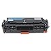 INK E-SALE CC531A 304A toner cartridge Compatible for HP Color Laserjet CP2025 CM2320 Series, 1 Pack Cyan