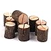 Pixnor Wooden Wedding Name Place Card Holders Home Decor Pack of 10