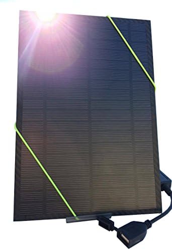 Neff Solar The Photon5 Solar Phone Charger and USB Device Solar Charging Kit (BLACK)