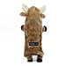 Outward Hound Kyjen 32057 Bottle Buddies Cow Plush Chew Toys Water Bottle, Large, Multicolor