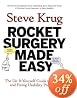 Rocket Surgery Made Easy: The Do-It-Yourself Guide to Finding and Fixing Usability Problems