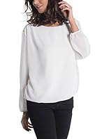 La belle parisienne Blusa Mia (Blanco)