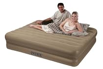 Intex Khaki Queen Airbed 2-in-1 - 66754