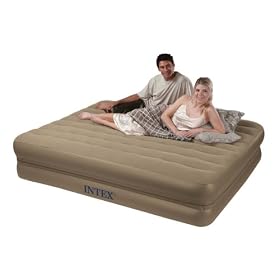 Intex 2-in-1 Airbed with Zipper Queen