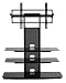 TransDeco LCD TV Stand with Mount & 3 AV Shelves for 35-65" LED/LCD Television