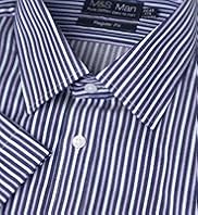 Pure Cotton Easy To Iron Striped Shirt