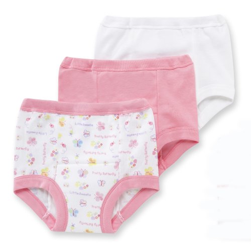 Gerber Training Pant, 3 Pack, Girl, 18 Months