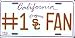 lp - 958 USC University Southern California Trojans College License Plate - 290110M Image