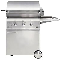 DCS : BGB30BQRN + BGB30-CSS, 30 Inch Built-in Gas Grill Heavy-Duty Rotisserie, Smart Beam Grill Light - Natural Gas