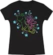 Nintendo Neon Mario and Yoshi Juniors Black Tee T-shirt