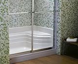 Jacuzzi M950-865 Bonaire Steam Enclosure, Polished Chrome